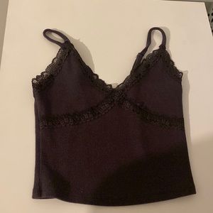 Garage Lace Crop Top